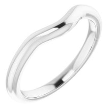 Load image into Gallery viewer, Sterling Silver Band for 8.2 mm Round Ring
