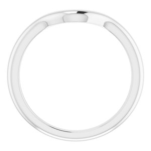 Sterling Silver Band for 9x7 mm Oval Ring