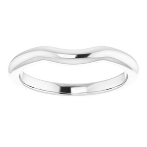 Sterling Silver Band for 6 mm Cushion Ring