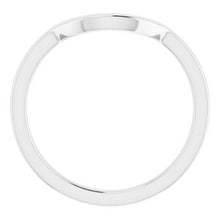 Charger l'image dans la galerie, Sterling Silver Band for 9.4 mm Round Ring
