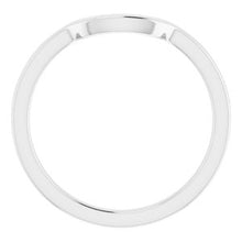 Charger l'image dans la galerie, Sterling Silver Band for 7 mm Cushion Ring
