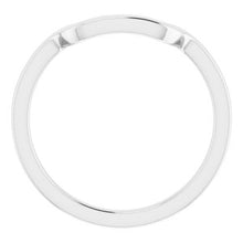Load image into Gallery viewer, Sterling Silver Band for 9 mm Square Ring
