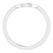 Load image into Gallery viewer, Sterling Silver Band for 8x6 mm Oval Ring
