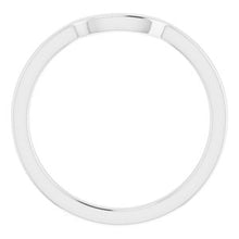 Charger l'image dans la galerie, Sterling Silver Band for 4.5 mm Square Ring
