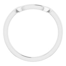 Charger l'image dans la galerie, Sterling Silver Band for 11x9 mm Emerald Ring
