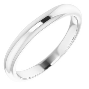 Sterling Silver Band for Band 7 x 7 mm Ring