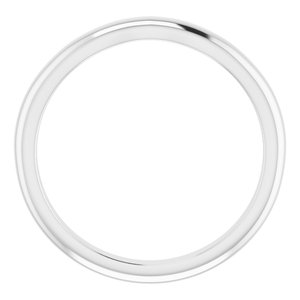 Sterling Silver Band for Band 4.4 mm Ring