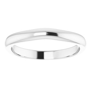 Sterling Silver Band for Band 5 x 5 mm Ring