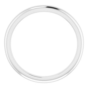 Sterling Silver Band for Band 7 x 7 mm Ring