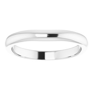 Sterling Silver Band for Band 6.5 mm Ring