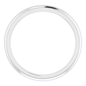 Sterling Silver Band for Band 6.5 mm Ring