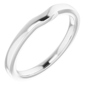 Sterling Silver Band for 4.1 mm Round Ring