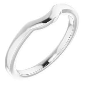 Sterling Silver Band for 5.8 mm Round Ring
