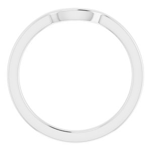 Sterling Silver Band for 5.8 mm Round Ring