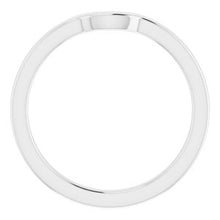 Load image into Gallery viewer, Sterling Silver Band for 6 x 4 mm Oval Ring
