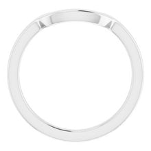 Load image into Gallery viewer, Sterling Silver Band for 9 x 9 mm Cushion Ring
