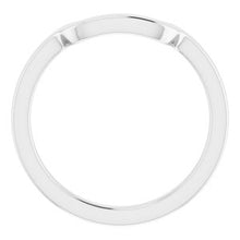 Load image into Gallery viewer, Sterling Silver Band for 8 x 8 mm Square Ring
