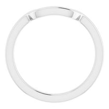 Load image into Gallery viewer, Sterling Silver Band for 7.5 x 7.5 mm Square Ring
