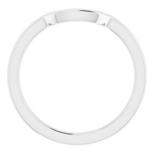 Load image into Gallery viewer, Sterling Silver Band for 7 x 7 mm Cushion Ring
