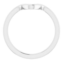 Charger l&#39;image dans la galerie, Sterling Silver Band for 12 x 6 mm Marquise Ring
