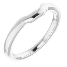 Load image into Gallery viewer, Sterling Silver Band for 4.5 mm Square Ring
