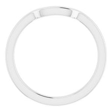 Load image into Gallery viewer, Sterling Silver Band for 5.5 x 5.5 mm Square Ring
