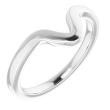 Charger l&#39;image dans la galerie, Sterling Silver Band for 12 x 6 mm Marquise Ring
