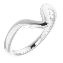 Load image into Gallery viewer, Sterling Silver Band for 12 x 8 mm Pear Ring
