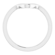 Charger l&#39;image dans la galerie, Sterling Silver Band for 10 x 7 mm Pear Ring
