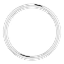 Charger l'image dans la galerie, Sterling Silver Band for 5.2 mm Round Ring
