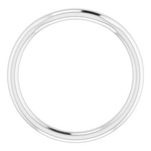 Charger l'image dans la galerie, Sterling Silver Band for 6 mm Round Ring
