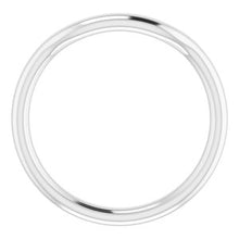Charger l'image dans la galerie, Sterling Silver Band for 8.2 mm Round Ring

