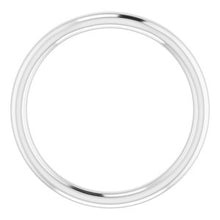 Charger l'image dans la galerie, Sterling Silver Band for 4.4 mm Round Ring
