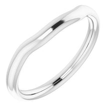 Charger l'image dans la galerie, Sterling Silver Band for 9 mm Round Ring
