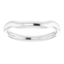Charger l'image dans la galerie, Sterling Silver Band for 8.8 mm Round Ring
