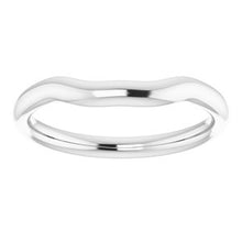 Load image into Gallery viewer, Sterling Silver Band for 10 mm Cushion Ring
