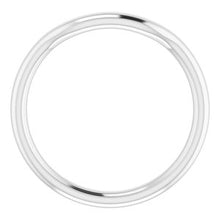 Load image into Gallery viewer, Sterling Silver Band for 8 mm Square Ring
