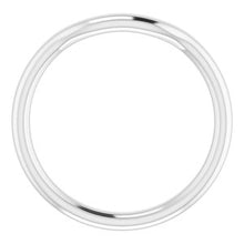 Load image into Gallery viewer, Sterling Silver Band for 10 mm Cushion Ring
