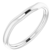 Load image into Gallery viewer, Sterling Silver Band for 5 mm Square Ring
