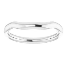 Load image into Gallery viewer, Sterling Silver Band for 8 mm Square Ring
