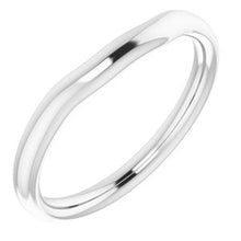Load image into Gallery viewer, Sterling Silver Band for 5 mm Cushion Ring
