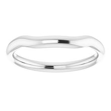 Charger l'image dans la galerie, Sterling Silver Band for 11x9 mm Emerald Ring
