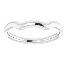 Load image into Gallery viewer, Sterling Silver Band for 6 x 6 mm Cushion Ring
