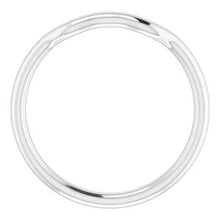 Load image into Gallery viewer, Sterling Silver Band for 6 x 6 mm Cushion Ring
