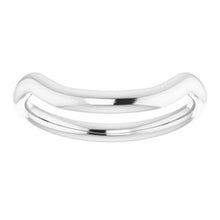 Load image into Gallery viewer, Sterling Silver Band for 15 x 15 mm Cushion Ring
