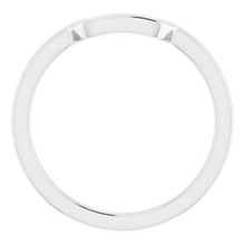 Load image into Gallery viewer, Sterling Silver Band for 10 x 10 mm Square Ring
