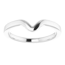 Load image into Gallery viewer, Sterling Silver Band for 9 x 6 mm Pear Ring
