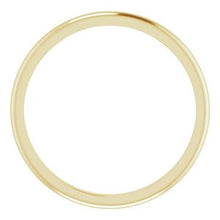Load image into Gallery viewer, 10K Yellow 1.5 mm Half Round Band Size 6
