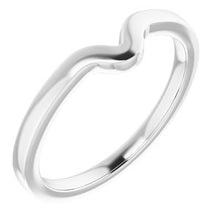 Charger l'image dans la galerie, Sterling Silver Band for 8 x 4 mm Marquise Ring
