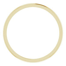 Load image into Gallery viewer, 10K Yellow 1 mm Half Round Band Size 9.5
